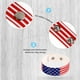 thumbnail image 2 of 3 unids Creative American Flag Bracelet Women PU Pulsera Pulsera Joyería Charm, 2 of 7