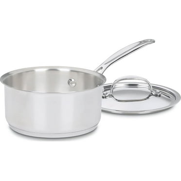 Saucepan w/Cover, Chef's-Classic Stainless Steel Cookware Collection, 3-Quart, 7193-20