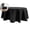 Black, variant on Dvruxg Round Tablecloth 70 Inch Waterproof Heavy Duty Wrinkle Free Polyester Fabric Table Cloth, Spill Proof Washable Table Cover for Parties, Camping, Picnic, Banquet, Indoor and Outdoor