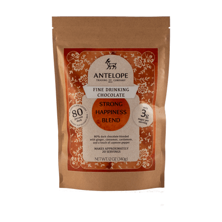 Strong Happiness Blend 80% Dark Drinking Chocolate