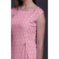 thumbnail image 3 of Bimba Sleeveless Kurta Printed Women Straight Kurti Indian Summer Clothing, 3 of 6