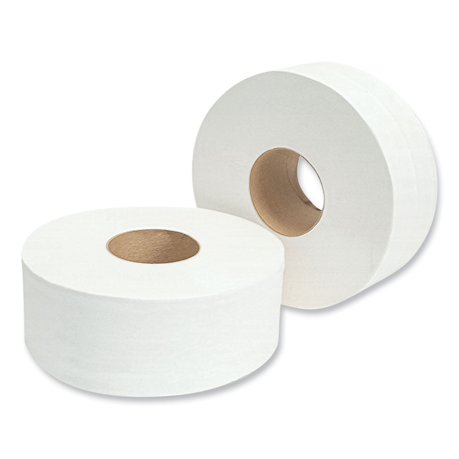 Morcon Tissue Jumbo Toilet Paper, Septic Safe, 2-Ply, White, 3.3" x 1,000 ft, 12/Carton