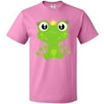 thumbnail image 3 of Inktastic Cute Frog, Green Frog, Frog Princess, Crown T-Shirt, 3 of 5