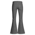 thumbnail image 2 of Girls School Uniform Dressy Pants Flare Casual Pure Color Flare Pants for Kids Comfort Relaxed Fit Girls Bottoms Trousers 13-14T, 2 of 7