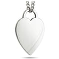 thumbnail image 2 of Women's Stainless Thin Heart Necklace-Psalm 28:7 by Shields of Strength, 2 of 3