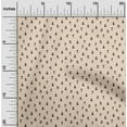thumbnail image 2 of oneOone Velvet Light Beige Fabric Christmas Quilting Supplies Print Sewing Fabric By The Yard 58 Inch Wide, 2 of 5
