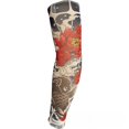 thumbnail image 2 of Manga de tatuaje de punto Manga de hielo Anti-UV Montar Pesca Protección solar Manga de tatuaje de flor grande en el brazo Manga de brazo Manga de brazo, 2 of 2