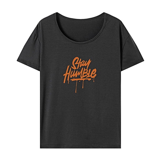 Camiseta para mujer, camiseta básica elegante de verano para deportes, oficina, caminar, regalo para mujer SG