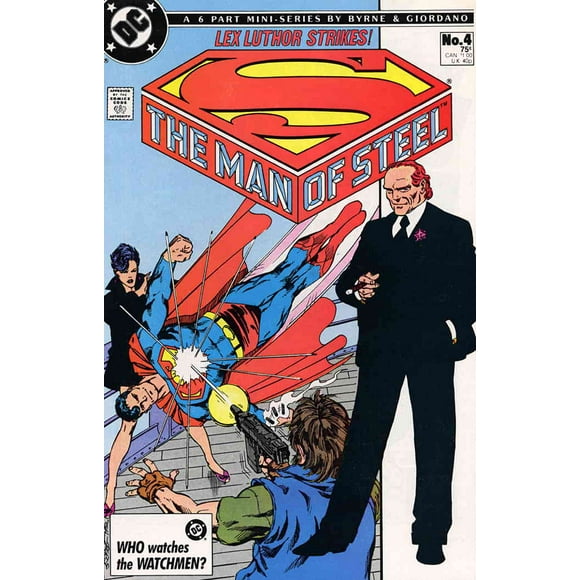 Man of Steel, The (Mini-Series) #4 VF ; DC Comic Book