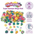 thumbnail image 3 of Colorations Super Stamper Mega Pack - 80 Pieces, 3 of 3