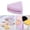 Light Purple, variant on Triangle Makeup Sponge Holder/ Cosmetic Blender Sponge Case/ Portable Breathable Washable Compact Cute Soft Protective Container for Travel Light Pink