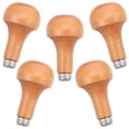 thumbnail image 1 of WRITWAA 5Pcs Solid Wood Graver Handles with Comfortable Grip for Woodworking and Sculpting Tools, 1 of 6
