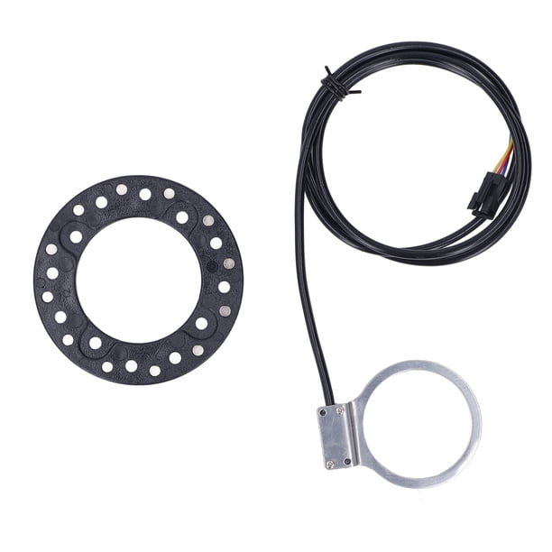Sensor De Velocidad Para Asistente De Bicicleta Eléctrica, ABS Sensible A Prueba De Polvo, Doble Circuito Magnético, Sensor De Asistencia Para Pedal De Potencia De Bicicleta, ANGGREK Bike Pedal Assistant Sensor