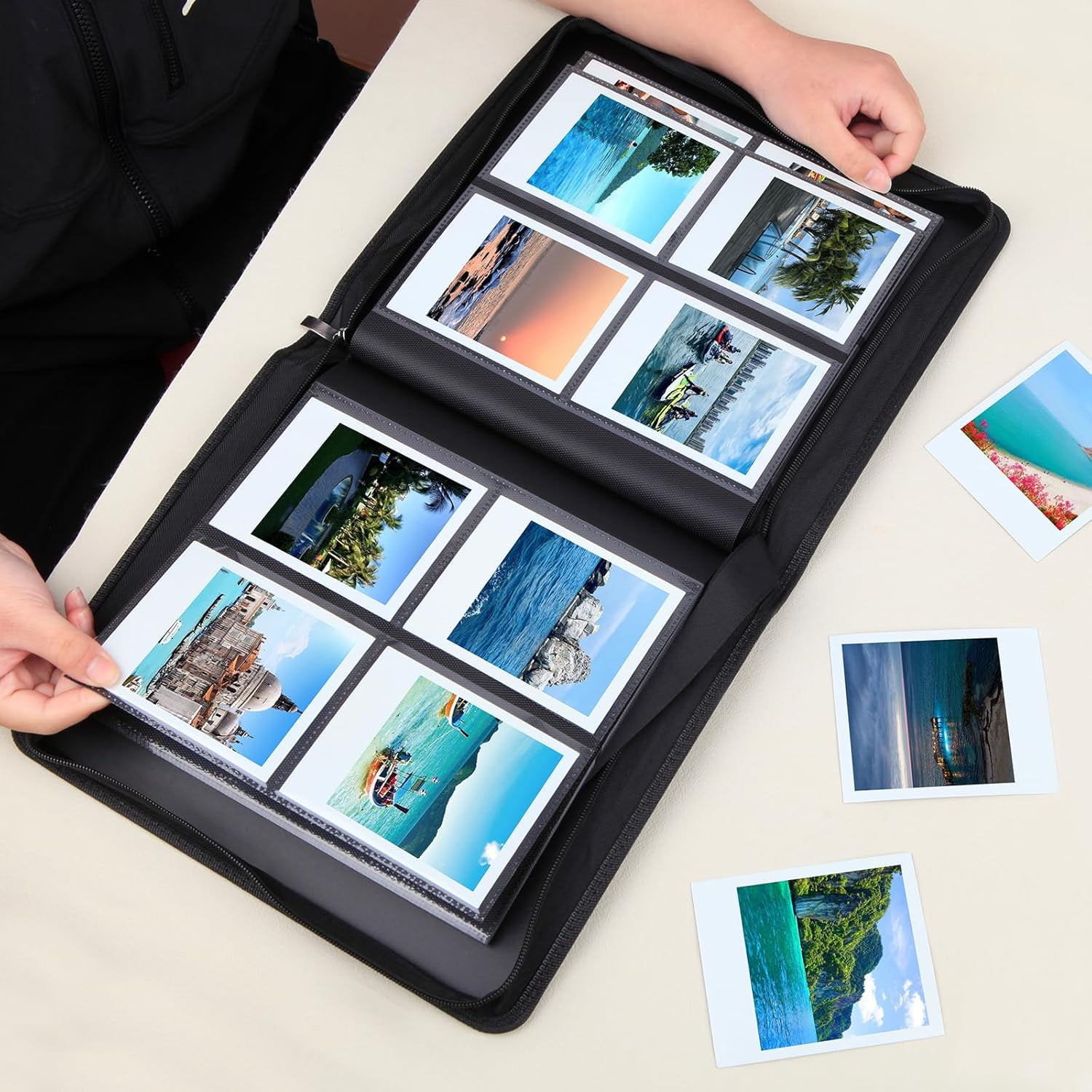 WWS-256 Pockets Large Photo Album for Polaroid Now/i-Type/600/SX