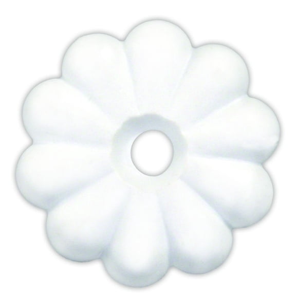 JR Products 20455 Plastic Rosette, Pack of 14 - White