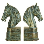 Deco 79 75390 Polystone Bookend Pair Exhibits Passion for Books