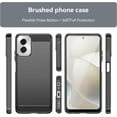 thumbnail image 6 of Case for Motorola Moto G Power 2024, Ultra Slim Anti-Scratch Shockproof Soft TPU Protective Cover Compatible with Motorola Moto G Power 5G 2024 (Black), 6 of 16
