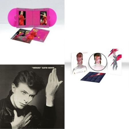 Montreal '87 (Limited/Pink LP Vinyl) & Heroes (2017 Remaster) & Aladdin Sane (2013 Remaster) (Picture Disc)