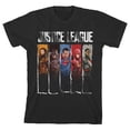 thumbnail image 6 of Justice League Movie Superhero Panels Boy's Black T-shirt-L, 6 of 7