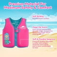 thumbnail image 6 of Gogokids Kids Swim Vest Life Jacket,Toddler Learn to Swim Floatation Jackets Training Vest,Swimming Aids Jacket,Ideal for Swimming Learning, 6 of 10