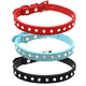 thumbnail image 1 of Collares de perro de diamantes de imitación de 3 piezas, collares de perro de cuero PU con tachuelas de diamantes de cristal, apariencia de mascota ostentosa ajustable Namotu CPB-DE-LYY2368-1, 1 of 6