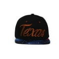 thumbnail image 1 of City Caps Black/Galaxy Adjustable Snapback - Texas, 1 of 2