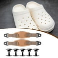 thumbnail image 6 of 1 Pair Clogs Straps Ankle Belt Shoe Decoration Soft Lightweight EVA Plastic for Slide Slippers Walking Shoes, 6 of 9