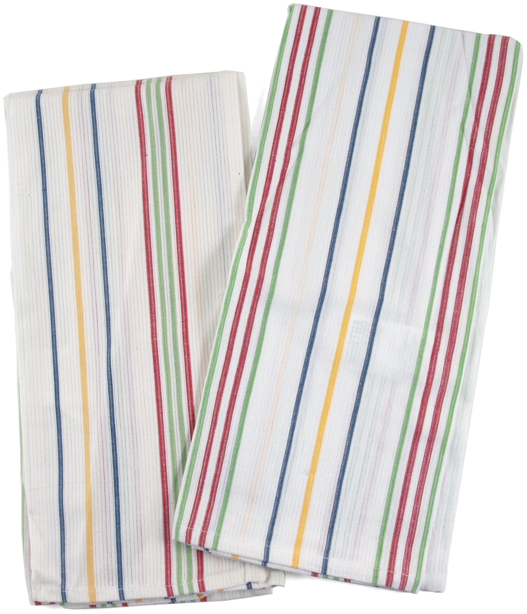 Cotton Dish Flour Sack Kitchen 8 Towels French Stripe Dinner Napkins Hotel