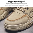 thumbnail image 2 of Tenis Botas de senderismo para hombre, botines antideslizantes con forro de piel, botas casuales para clima frío Wdftyju  Tenis De Mujer Tenis De Hombre, 2 of 6