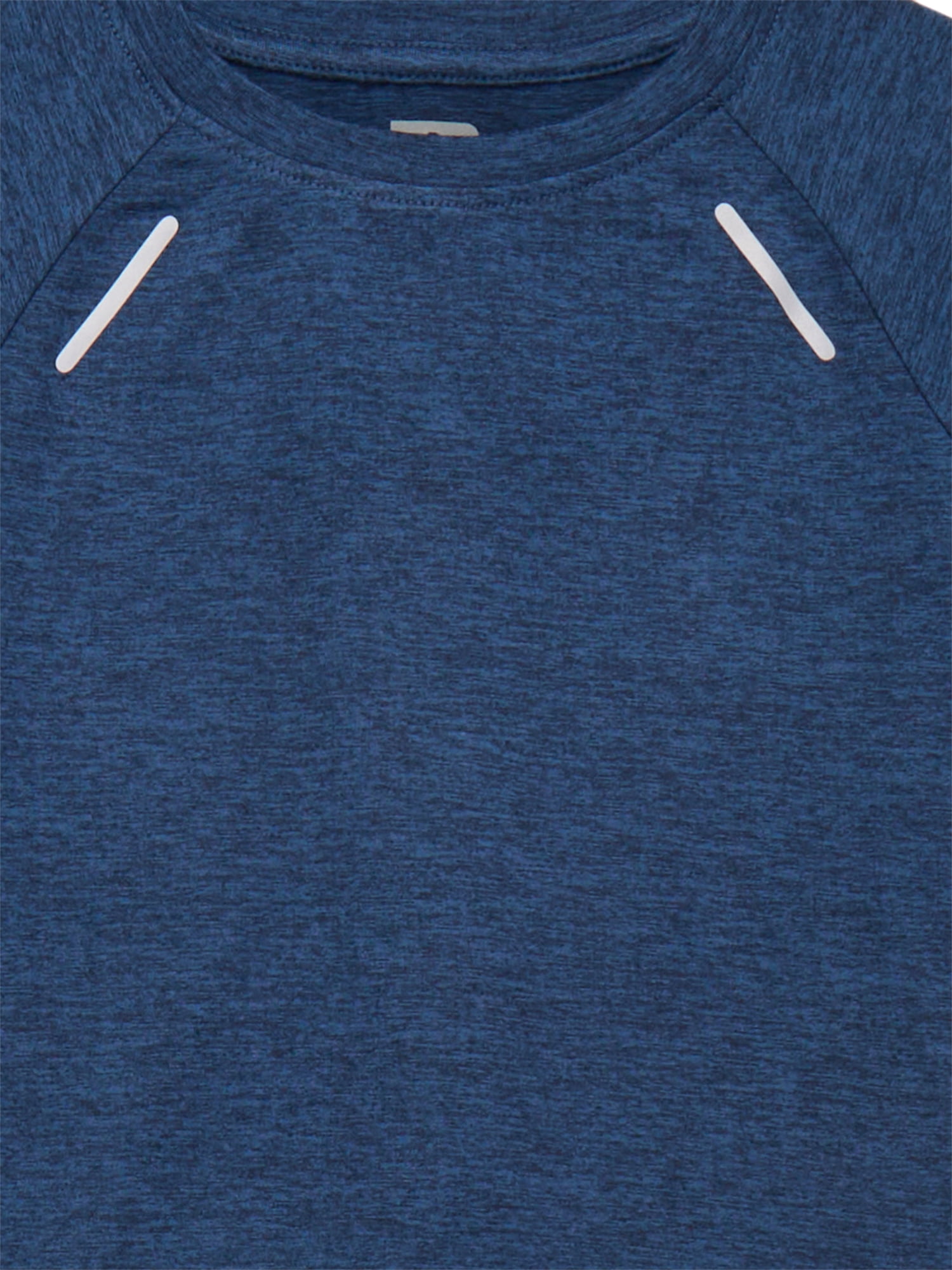 Russell Athletic Boys Runner Tech Short Sleeve T-Shirt, 4-Pack, Sizes 4-18 & Husky