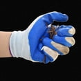 thumbnail image 6 of 2 Pairs Grip Work Gloves, All-Purpose, Gloves for Men, Superior in Wet, Dry, Oily Conditions, Polymer Palm, Large Size,Protective Nitrile Rubber,Labor Gloves, 6 of 6