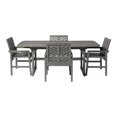 Manor Park Outdoor Patio Dining Set, 5 Piece, Multiple Colors and