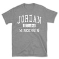 thumbnail image 1 of Jordan Wisconsin Classic Established Men's Cotton T-Shirt, 1 of 1