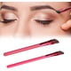 thumbnail image 1 of 2 pinceles multifunción para cejas, pincel cuadrado para cejas, pincel para cejas, pincel para cejas en ángulo, pinceles para cejas, pincel de maquillaje en ángulo, forma natural de cejas Rojo Verde, 1 of 5