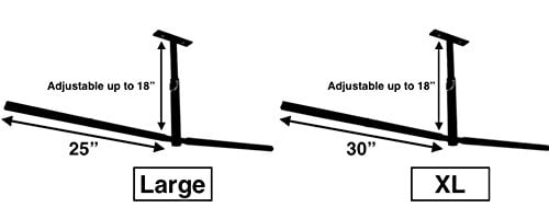 2 Kayak Adjustable Ceiling Storage Rack Hi Port 2 Mount