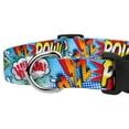 thumbnail image 5 of Country Brook Petz® Comic Pop Everyday Dog Collar and Leash, Medium, 5 of 6