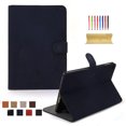 thumbnail image 1 of Dteck For Apple Mini4 Slim New Luxury Smart Leather Stand Flip Card Slots Case Cover Blue, 1 of 4