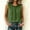 Green, variant on Zivyakyron Casual Women Tank Top Summer Ribbed Sleeveless Cotton Linen Womens Tops Classical Loose Plain Clothes