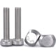 thumbnail image 4 of Tornillo tipo T de acero inoxidable 304, tornillo de placa de presión, perno en forma de T-M5*20 [20 piezas] Excelente Rendimiento ER0001032tss, 4 of 5