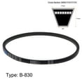 thumbnail image 2 of Uxcell B830 V Belts Drive Belt 830mm Inner Girth Rubber for Power Transmission 2 Pack, 2 of 6