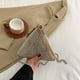 thumbnail image 4 of Bolso De Hombro Bolso Bandolera Para Mujer Durable Diamond Triangular Lady Daily Leisure (Caqui), 4 of 7