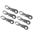 thumbnail image 1 of Asta de bandera 6 uds Clips de bandera de acero inoxidable para asta de bandera cuerda ojo giratorio ganchos de resorte de buceo 55mm para correas de perro llaveros ANGGREK Otros, 1 of 8