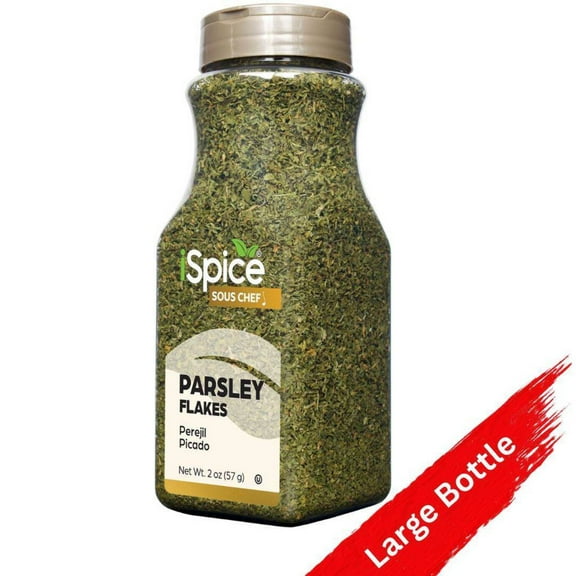 iSpice | Parsley Curly | 2 oz | Bulk Size | Premium Herbs | Kosher