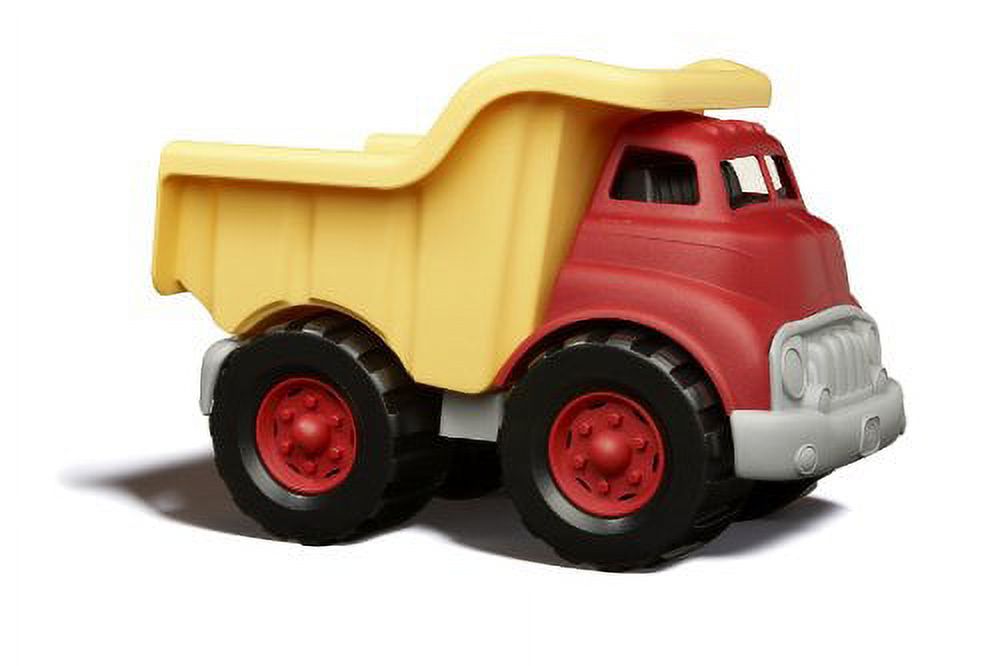 Green Toys Dump Truck in Yellow and Red - Pretend Play, for Toddlers Ages 1+ - image 3 of 9