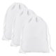 thumbnail image 1 of Costalitos Bisuteria Terciopelo MiniVelvWhite 3Pzas Blanco 7.2x9cm Terciopelo Bolsa Organza., 1 of 2