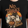 thumbnail image 3 of No Tricks Just Treats – T-Shirt, Hoodie & Sweatshirt – Halloween Dogs Theme – Casual Wear, 3 of 6