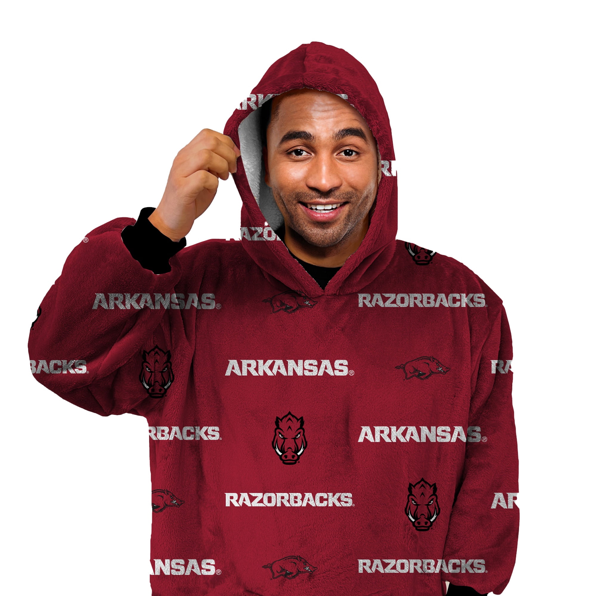 NCAA Unisex Arkansas Razorbacks FAN CAPE Game Day Fan Apparel
