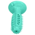 thumbnail image 1 of Bite Resistant Dog Toy, Puppy Toothbrush Natural Rubber Fixed Suction Cup Pet Rubber Toothbrush  For  Care For Teeth Training Lake Blue, 1 of 8
