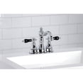 thumbnail image 2 of Fauceture FSC1601AKL Duchess 4 in. Centerset Bathroom Faucet with Brass Pop-Up, Polished Chrome, 2 of 5