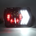 thumbnail image 4 of LED Headlights, High Penetration Strengt LED Front Lamp ABS Material  For Comanche MJ 1986 - 1992, 4 of 8